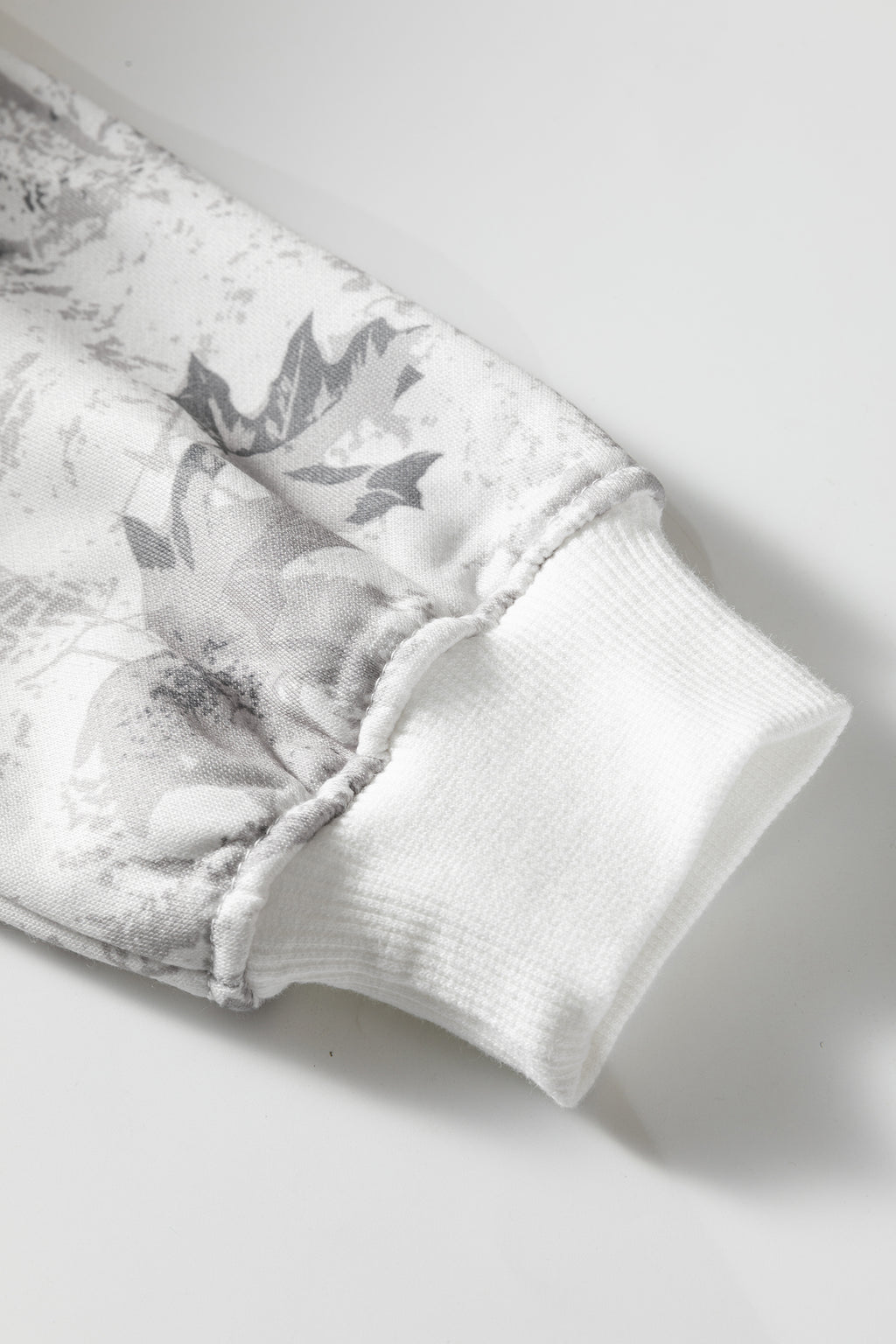 Light woodland camo hoodie and sweatpants set by Dear-Lover, comfortable two-piece casual clothing for men or women.