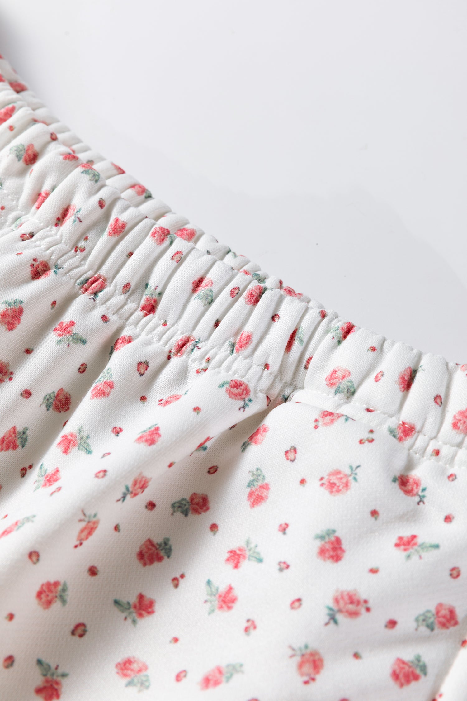 Floral Print Kangaroo Pocket Hoodie Sheath Sweatpants Set