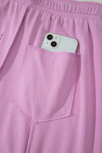 Drop Shoulder Boxy Tee and Barrel Pants Set