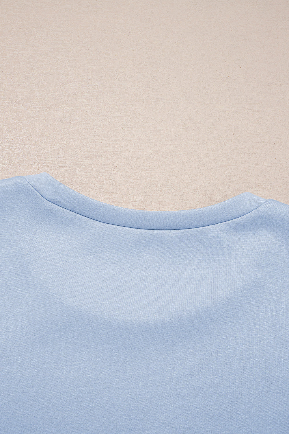 Puff Sleeve Pearl Embellished Scallop Trim Top 2 Piece Skort Set