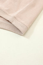 Ribbed Corduroy Oversized Sweatshirt
