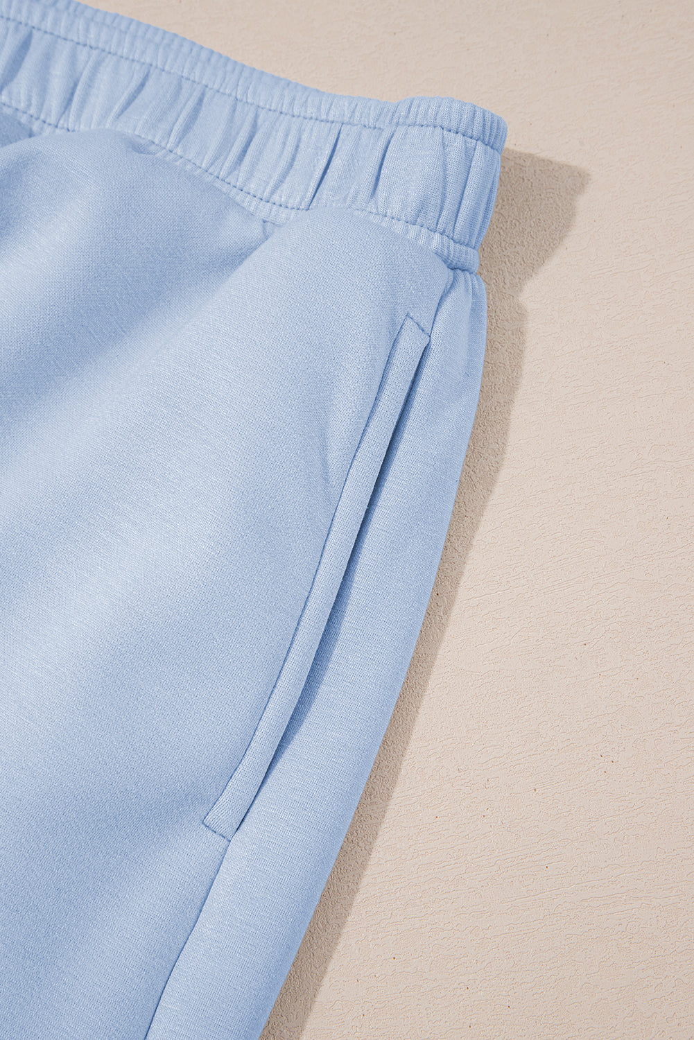 Puff Sleeve Pearl Embellished Scallop Trim Top 2 Piece Skort Set