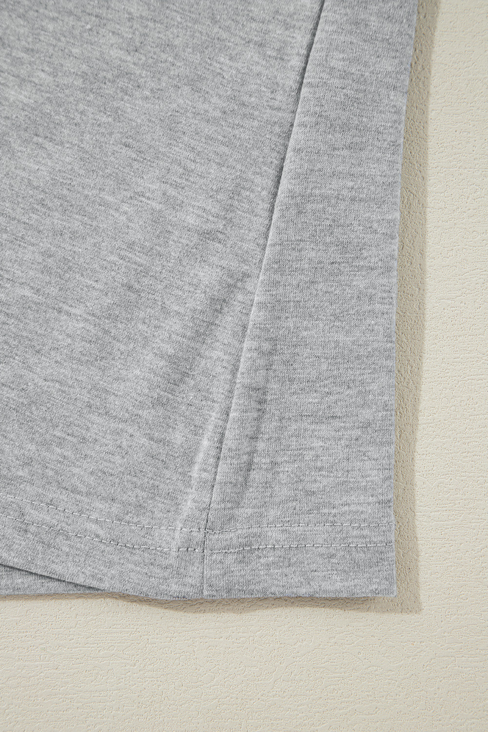 White Crew Neck Pleated Tank Top