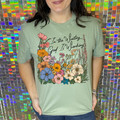 Women’s Sage In The Waiting Graphic T-Shirt by FestiviTees, casual apparel with a stylish design.