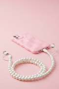 Grace+Emma beaded pearl multi charger, stylish white charger with beaded design, ideal for multiple device charging.