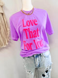Hart and Hollow Sassy Sayings T-shirt featuring bold, playful text on a casual tee, perfect for fun, everyday wear.