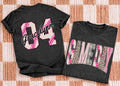 Custom pink Gameday softball or baseball by Houston Customs with personalized stitching and branding details.