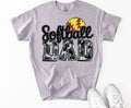 Softball Dad T-shirt by Houston Customs featuring a soft cotton fabric and a sporty design for baseball and softball fans.
