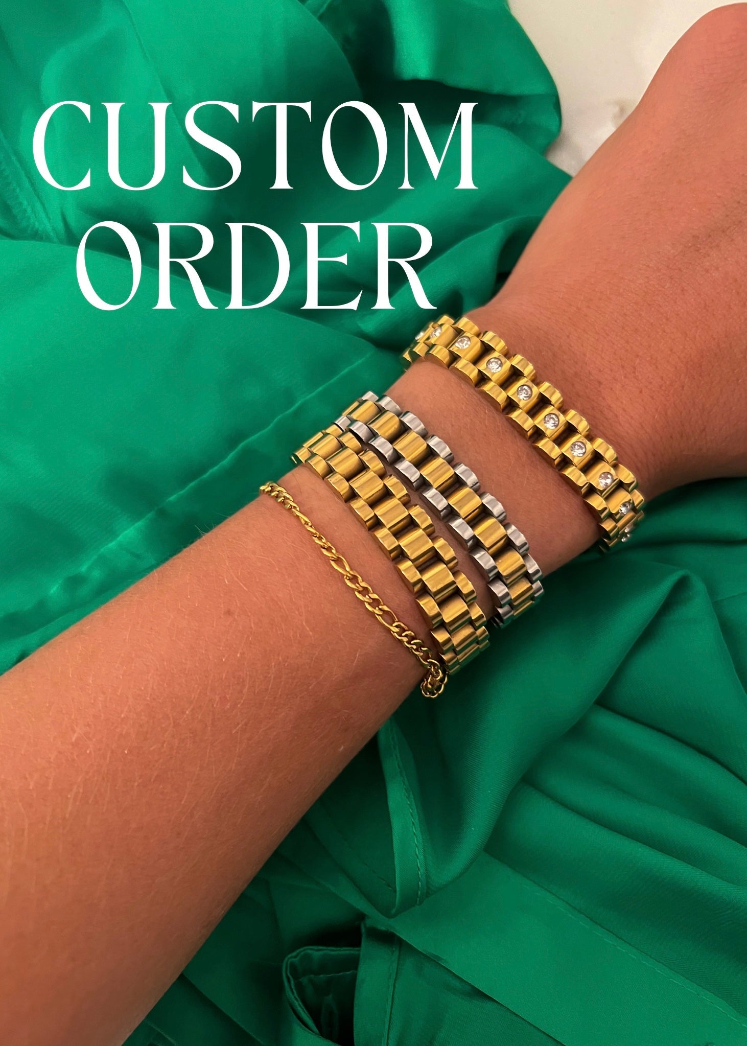 CUSTOM (1) DIAMOND HEART N + (1) XL BLING CROSS N + (1) BLING HUGGIES