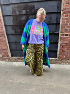 Jane’s Blessings Mama Purple sweatshirt, soft fabric with a relaxed fit, featuring "Mama" print in purple on the front.