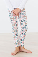 Mila & Rose® Cheetah Girl leggings for toddlers, featuring a fun cheetah print in soft fabric for comfortable wear.