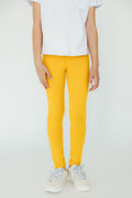 Mustard leggings for babies in size 6-12 months from Mila & Rose ®, soft stretchy fabric with a comfortable fit.