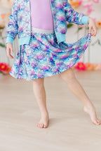 Mila & Rose mermaid flip sequin twirl skort for girls featuring colorful shimmering sequins and a playful design.