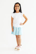 Bluebird Mila & Rose® Twirl Skort for toddlers, featuring a playful bluebird pattern and comfortable twirl design.