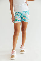 Preppy Daisies Twirl Shorts