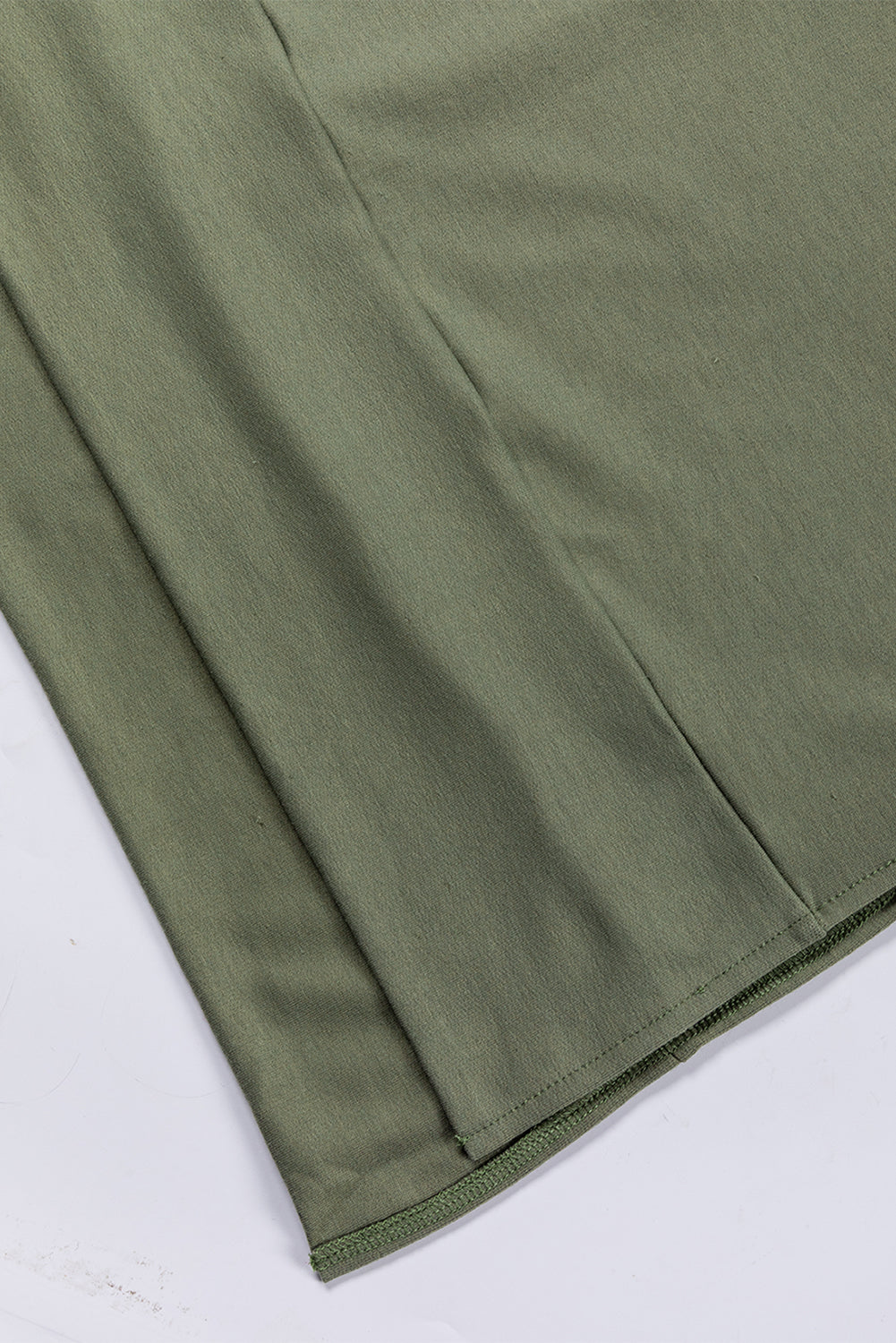 Jungle green Mommas Hive cowl neck shift tunic top, long sleeve, polyester-cotton-elastane blend, stylish and comfortable for women.