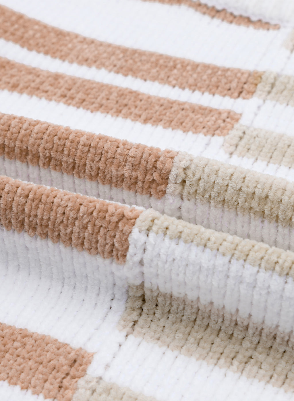 Stripe blocked drop shoulder slouchy sweater from Mommas Hive, featuring a relaxed fit and soft polyester fabric.