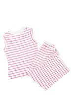 Sail Blue casual wide-leg two-piece pants set by Mommas Hive, featuring a comfortable polyester-cotton blend for relaxed style.