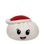 Christmas squeaker dumpling toy by P&PD Wholesale, featuring a festive design and soft fabric with a squeaker inside.