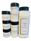 Mini 4oz P&PD Wholesale Birds of Paradise luxury carpet freshener bottle with floral design and branding.