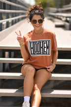 P&PD Wholesale Hookem' Tee featuring a casual design and comfortable fit, displayed on a neutral background.