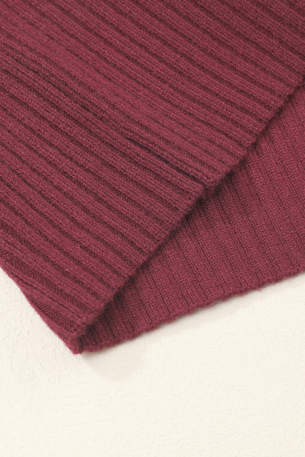 Shewin oatmeal ribbed knit short sleeve sweater with patch pocket, casual style, soft fabric, and relaxed fit.