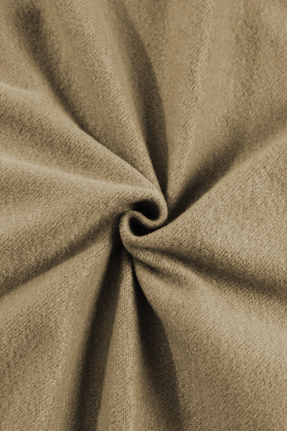 Brown zip-up sweatshirt with stand collar and thumbhole sleeves by Shewin, casual and comfortable for everyday wear.