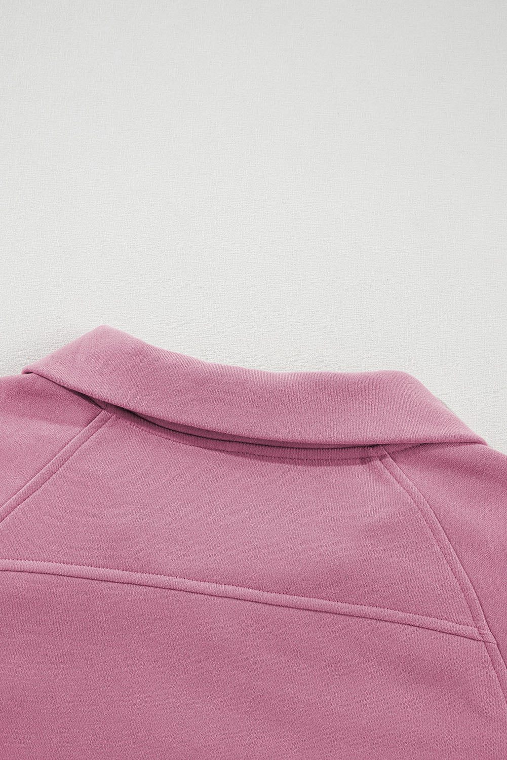 Brown zip-up sweatshirt with stand collar and thumbhole sleeves from Shewin, casual and stylish for everyday wear.