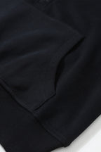 Brown zip-up sweatshirt with stand collar and thumbhole sleeves from Shewin, casual and cozy for everyday wear.