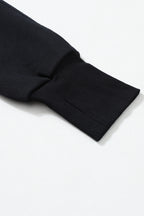 Brown zip-up sweatshirt with stand collar and thumbhole sleeves from Shewin, casual and cozy for everyday wear.
