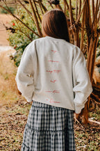 Southern Bliss Co. Queen Card sweatshirt featuring a stylish design, soft fabric, and comfortable fit for casual wear.