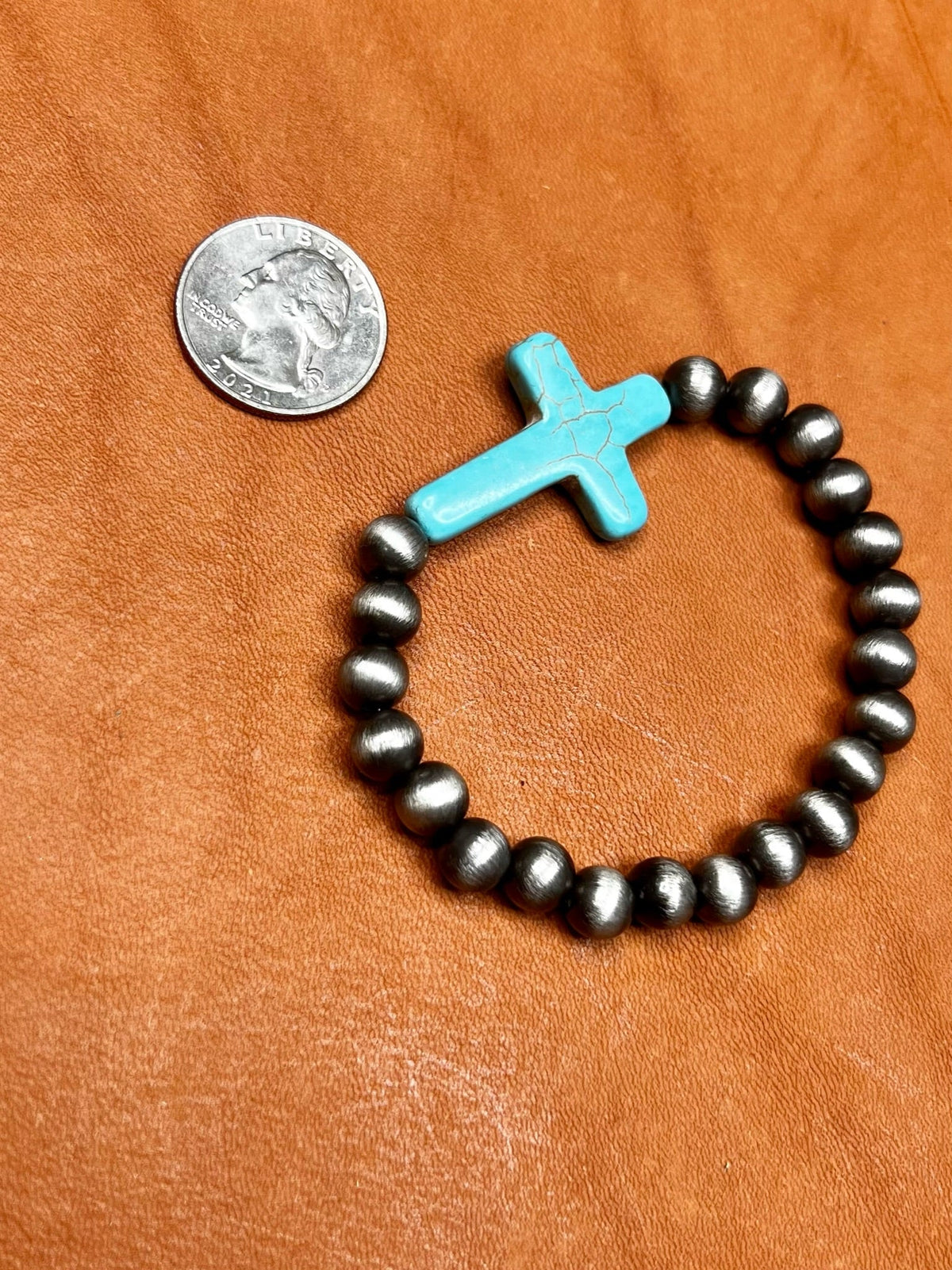 Texas True Trends Canyon Bracelet, stylish bracelet with natural stone and metal accents, designed for casual and everyday wear.
