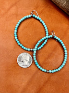 Large Crockett earrings by Texas True Trends featuring bold, statement jewelry with intricate design details.