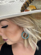 Texas True Trends Crockett Small Earrings featuring delicate, stylish earrings with intricate design details.