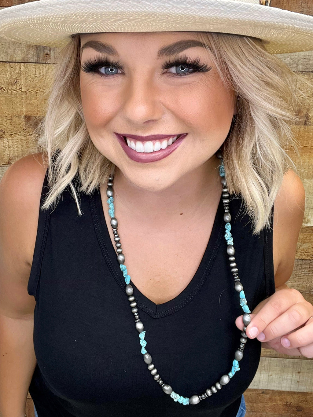 Dallas Necklace by Texas True Trends, silver-toned necklace with detailed pendant, stylish jewelry accessory for casual or formal wear.