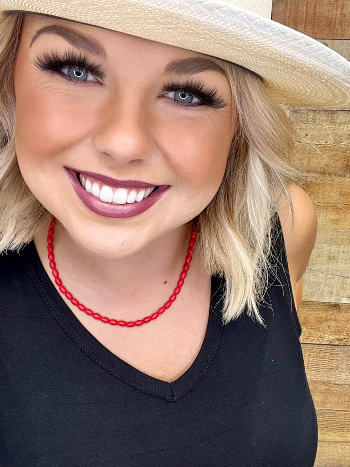 Lubbock Necklace by Texas True Trends featuring a stylish pendant on a delicate chain, perfect for casual or layered looks.