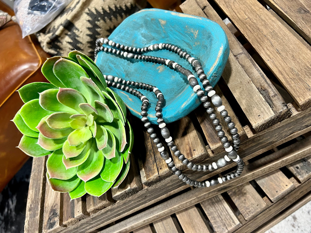 Whitesboro Necklace by Texas True Trends featuring a stylish silver chain with detailed pendant for women.